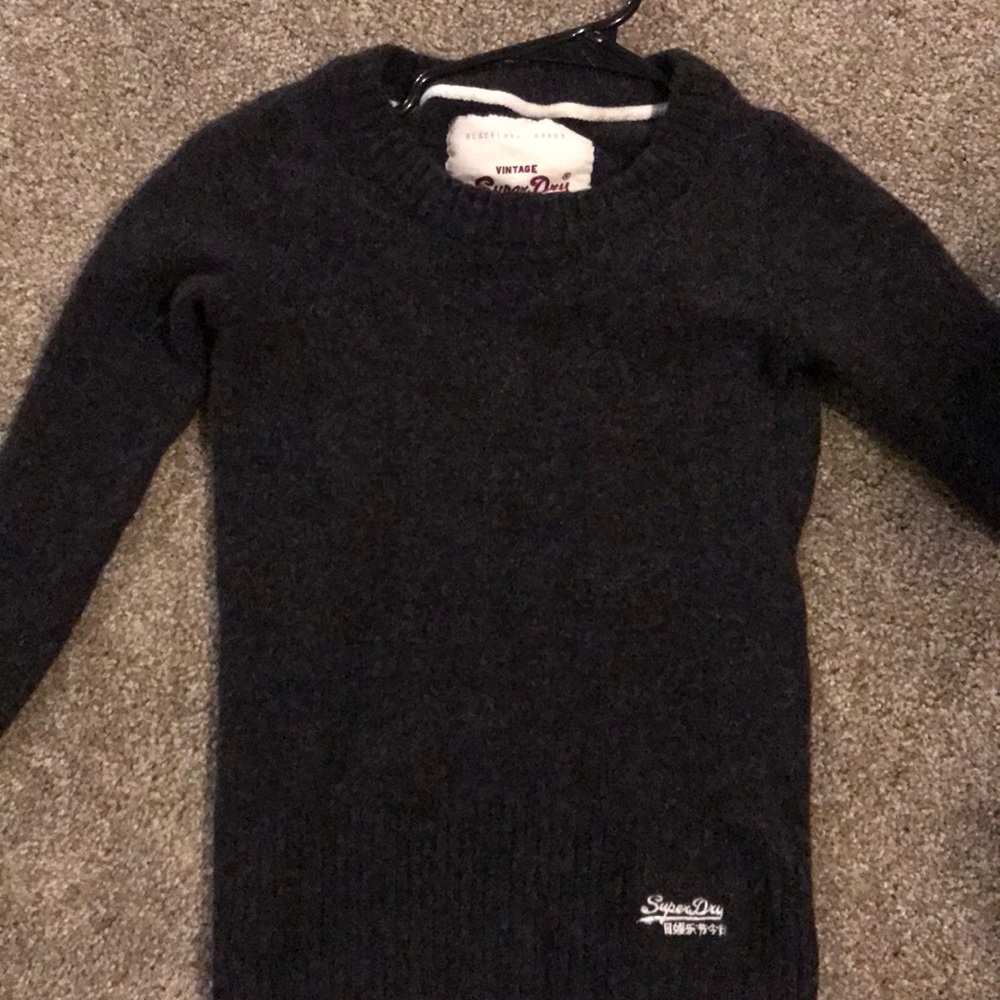 100% wool sweater